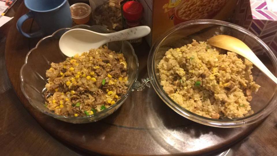 Fried Rice v Pork Fried Rice